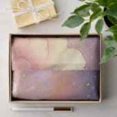 Ontwerp 6 van de Whimsical Pastel Cloud Series Tissuepapier (Geschenk)