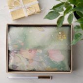 Ontwerp 6 van een Whimsical Butterfly-serie Tissuepapier (Geschenk)