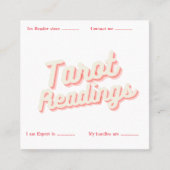 Ontwerp 711 vierkante visitekaartje (Voorkant)