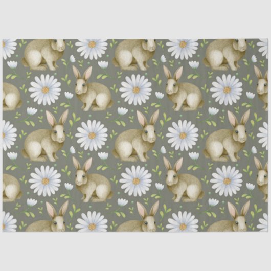 Ontwerp 7 van de paasbundelreeks tissuepapier (Voorkant)