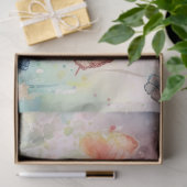 Ontwerp 7 van een Whimsical Butterfly-serie Tissuepapier (Geschenk)