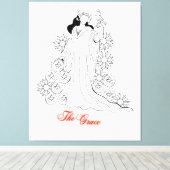 Ontwerp 817 canvas afdruk (Insitu (Houten vloer))