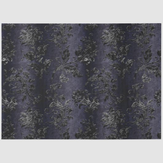 Ontwerp 8 van de Black Velvet-reeks Tissuepapier (Voorkant)