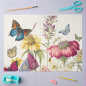 Ontwerp 8 van de Butterfly Garden reeks Tissuepapier (Craft)