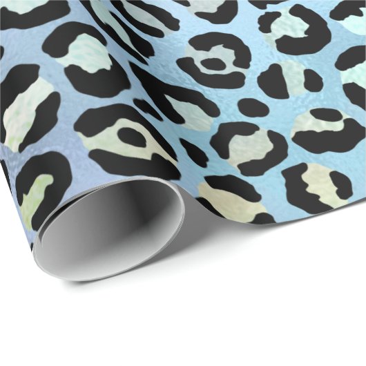 Ontwerp 8 van de Iridescent Leopard-reeks Cadeaupapier (Rol Hoek)