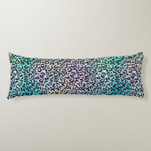 Ontwerp 8 van de Iridescent Leopard-reeks Lichaamskussen (Voorkant)
