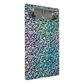 Ontwerp 8 van de Iridescent Leopard-reeks Mini Klembord (Schuin)