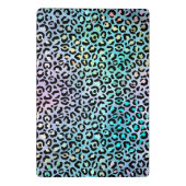 Ontwerp 8 van de Iridescent Leopard-reeks Mini Klembord (Achterkant)