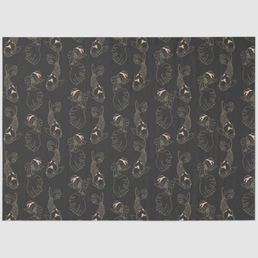 Ontwerp 8 van de Okinawa-serie Tissuepapier (Voorkant)