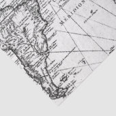 Ontwerp 8 van de zwarte en witte digitale kaartree tissuepapier (Detail)