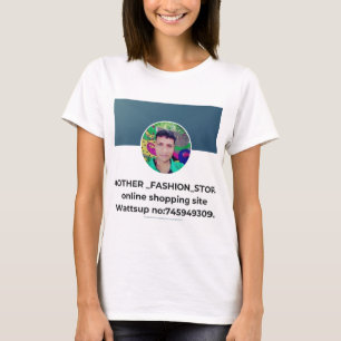 Ontwerp aanpassen: Creëer je eigen stijl! Hoge kwa T-shirt
