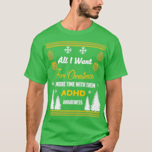 Ontwerp ADHD Awareness Support 8 T-shirt