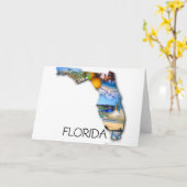 ONTWERP AFBEELDING FLORIDA KAART (Gele Bloem)