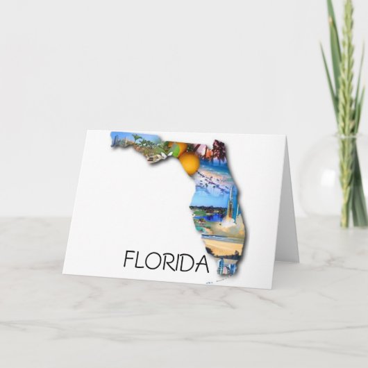 ONTWERP AFBEELDING FLORIDA KAART (Voorkant)