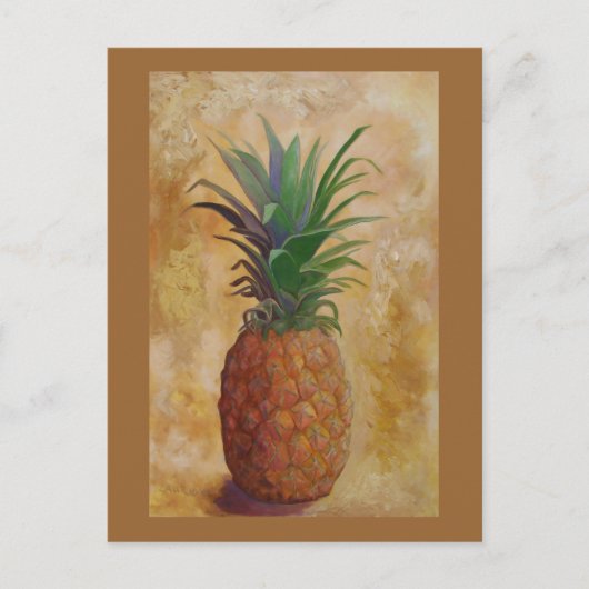 Ontwerp ananas briefkaart (Voorkant)