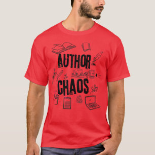 ontwerp chaos auteur t-shirt