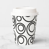 Ontwerp cirkels papieren bekers (Achterkant)