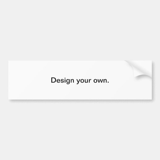 Ontwerp Creëer Uw eigen Bumperstickers (Voorkant)