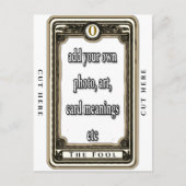 Ontwerp de Fool Tarot Kaart (Voorkant)