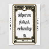 Ontwerp de Sun Tarot Kaart (Voorkant)