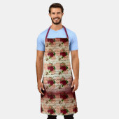 Ontwerp drie van de Bourgogne Bee-reeks Schort (Gedragen)