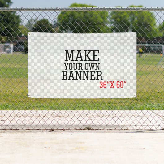 Ontwerp eenvoudig uw eigen ontwerpdisplay voor één spandoek (Insitu)