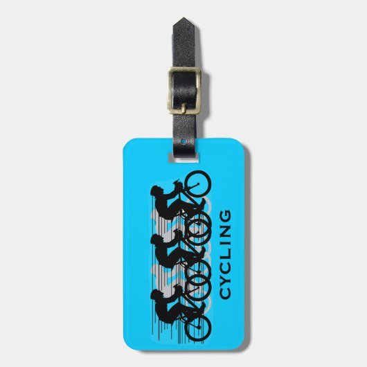 Ontwerp Fietsen Bagage Labels (Voorkant verticaal)