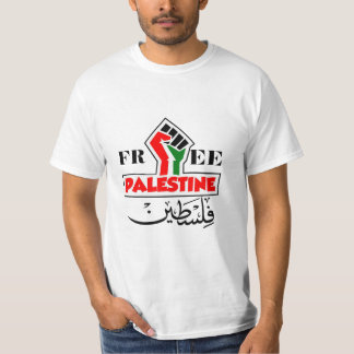 Ontwerp "FREE PALESTINE" - Solidariteit en verzet T-shirt