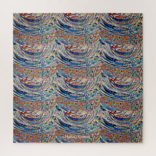 ONTWERP GLAS IN LOOD WAVES 2 LEGPUZZEL