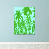 Ontwerp grafische handpalmen canvas afdruk (Insitu (Houten vloer))