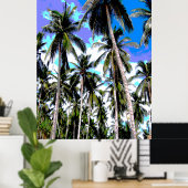 Ontwerp grafische handpalmen poster (Thuiskantoor)