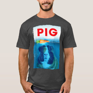 Ontwerp Guinee Varkens Vintag Films Love Animal Ar T-shirt