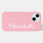 Ontwerp hier je eigen naam Case-Mate iPhone case (Achterkant (horizontaal))