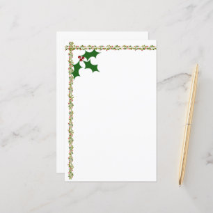 Ontwerp Holly Leaves (met overeenkomende items)