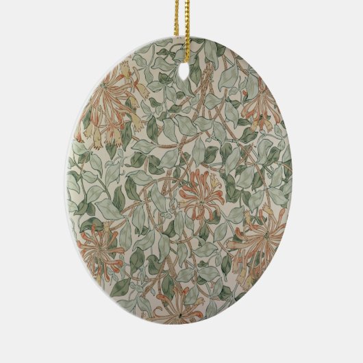 Ontwerp 'Honeysuckle II' Keramisch Ornament (Rechts)