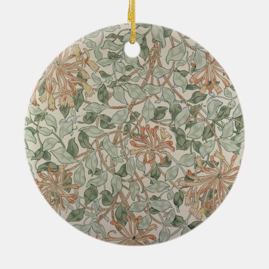 Ontwerp 'Honeysuckle II' Keramisch Ornament (Achterkant)