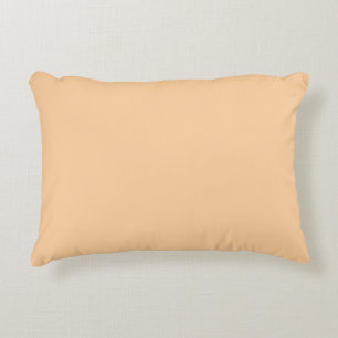ontwerp in effen kleur met een gladde, elegante af accent kussen