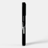 Ontwerp in zwart-wit Case-Mate iPhone case (Achterkant / Rechts)