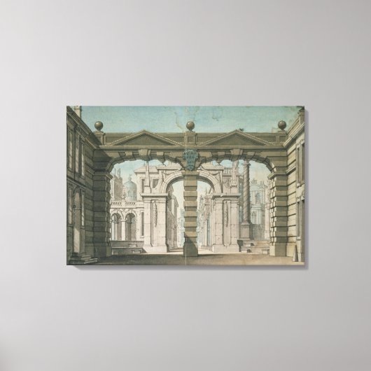 Ontwerp instellen voor wereldpremière canvas afdruk (Voorkant)