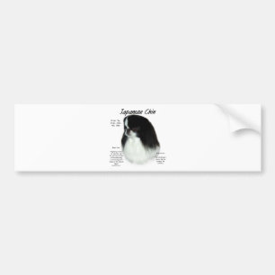 Ontwerp Japanse snijgeschiedenis Bumpersticker