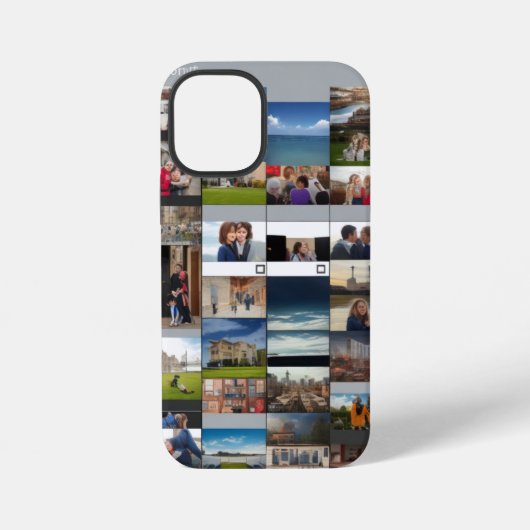 Ontwerp je droom  fotocollage iPhone hoesje (Achterkant)