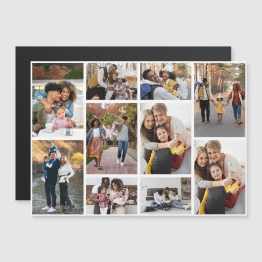 Ontwerp je eigen 10 fotocollage (Voorkant / Achterkant)