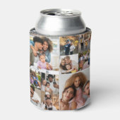 Ontwerp je eigen 10 fotocollage blikjeskoeler (Blikje Voorkant)