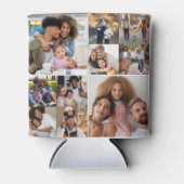 Ontwerp je eigen 10 fotocollage blikjeskoeler (Voorkant)