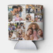 Ontwerp je eigen 10 fotocollage blikjeskoeler (Achterkant)