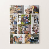 Ontwerp je eigen 10 fotocollage legpuzzel (Verticaal)