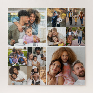 Ontwerp je eigen 10 fotocollage legpuzzel