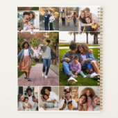 Ontwerp je eigen 10 fotocollage planner (Achterkant)