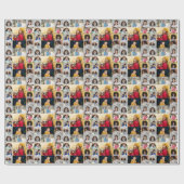 Ontwerp je eigen 11 fotocollage cadeaupapier (Vlak)