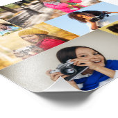 Ontwerp je eigen 12 fotocollage foto afdruk (Hoek)